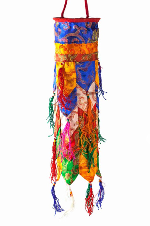 Тибетское украшение для дома &amp;quot;Галстук цилиндрический (средний) &amp;quot; 45х13см